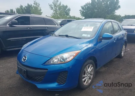 2012 Mazda Mazda3 I Touring из США, поврежденный, VIN JM1BL1L87C1564833